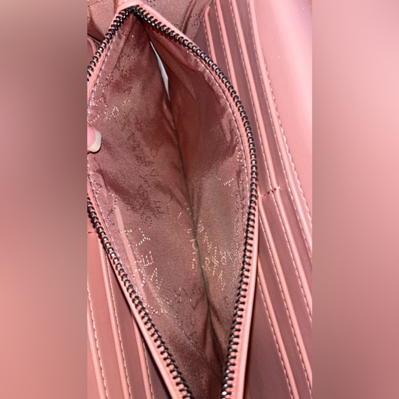 Salmon/dusty pink Stella McCartney wallet - Picture 4 of 6